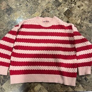 JUDY SHOP sweater!! Pink stripes